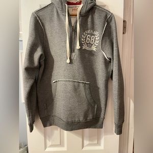 Mens Medium gray Six Flags Hoodie